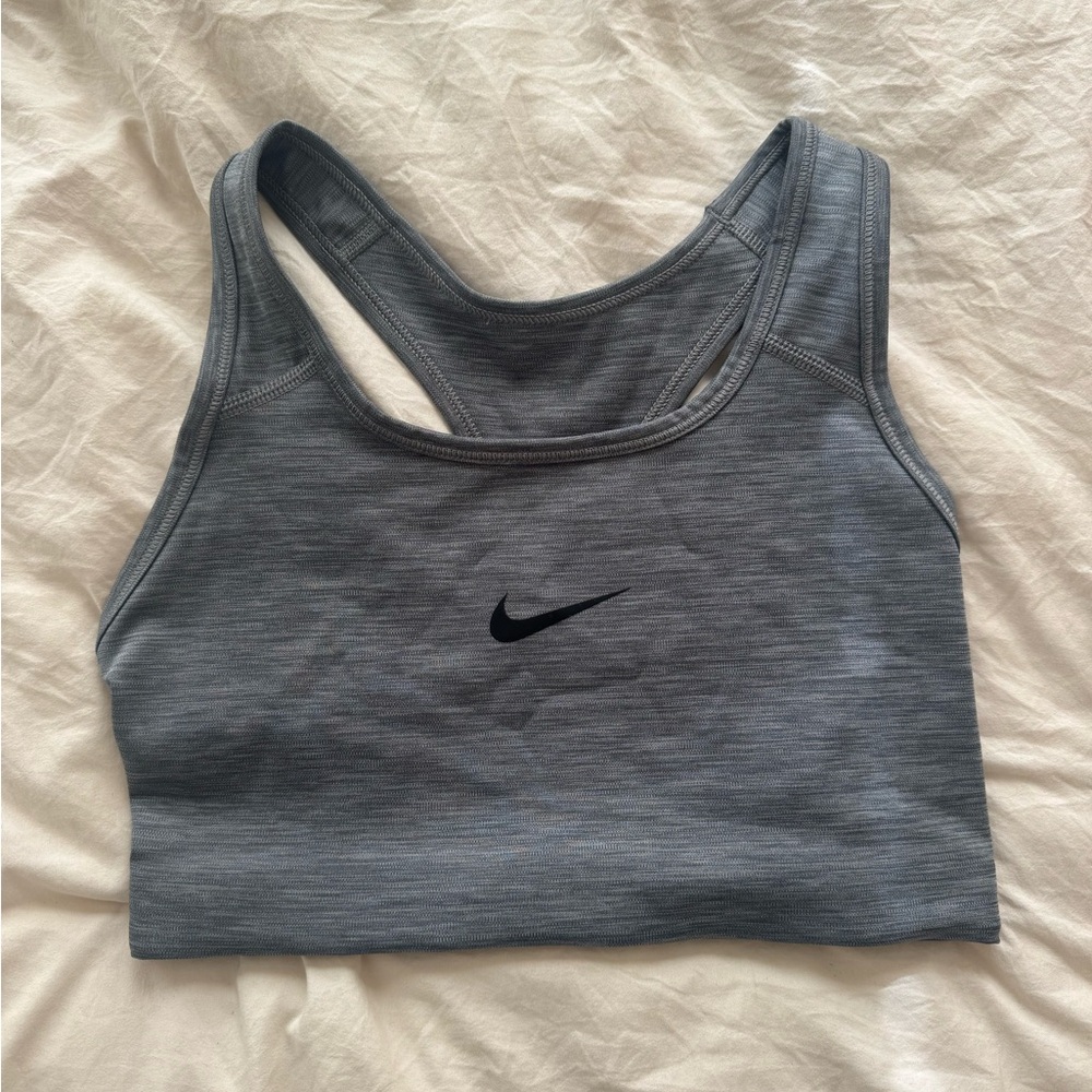 Nike Women's Heathered Gray Sports Bra